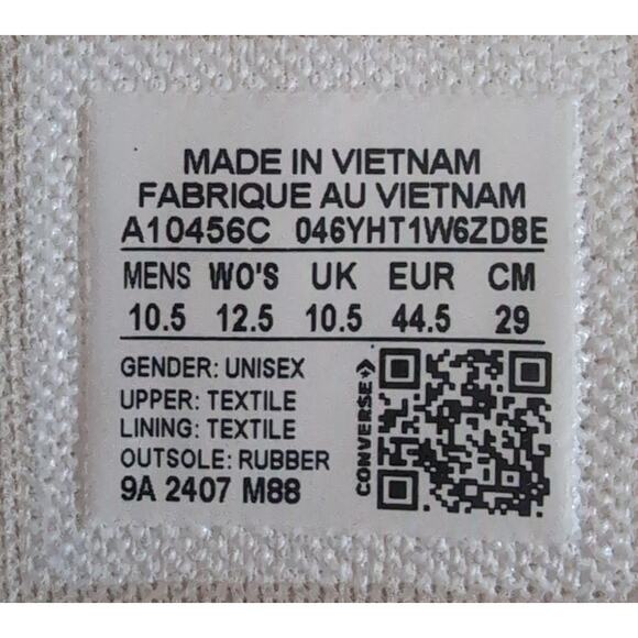 Converse CTAS XXHI Mens 10.5 White Orange Elastic Laced Knee High Sneaker Boot - Picture 6 of 10